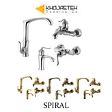 ست شیرآلات البرز روز مدل اسپیرال