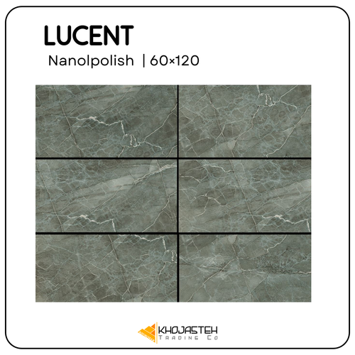 سرامیک لوسنت سبز تیره پولیش 120×60 - نوین سرام