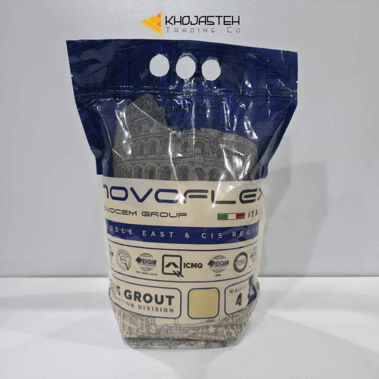 پودر بندکشی و آب بندی زرد 5 کیلویی نووافلکس