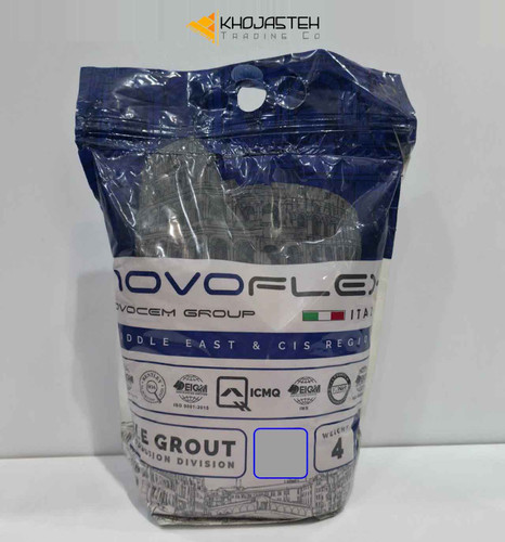 پودر بندکشی و آب بندی طوسی روشن 5 کیلویی نووافلکس