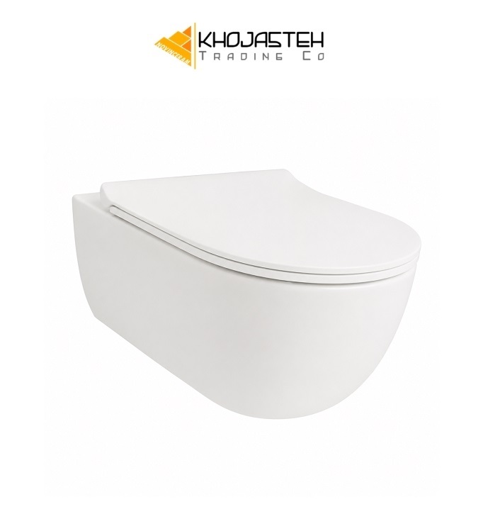 توالت وال هنگ آنیسا AW20237 بیده دار تیپ A  پلاس - چینی آلات روسی